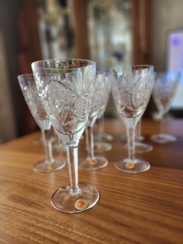 Rümkalar: Rümkalar, rəng - Ağ, Xrustal, 12 ədədli dəst, Rusiya — 9