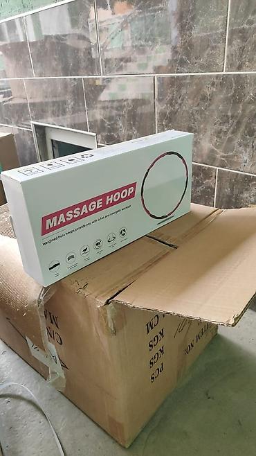 для живота: Массажный хулахуп (Dynamic/Massage Hoop) с магнитными элементами - — 4