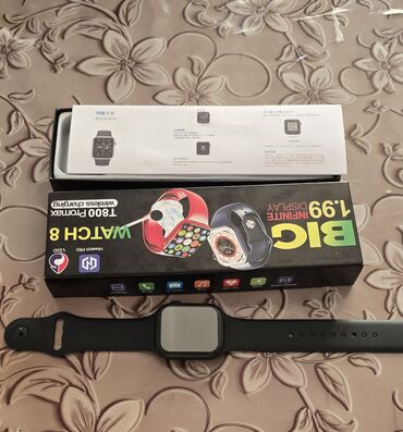 2 ci əl kompüter: Yeni, Smart saat, Wearfit, Sensor ekran, rəng - Qara