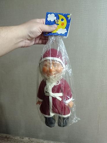 şaxta baba saxta can: Vintage “Yeni il babası” oyuncağı – Alman Demokratik Respublikasında — 1