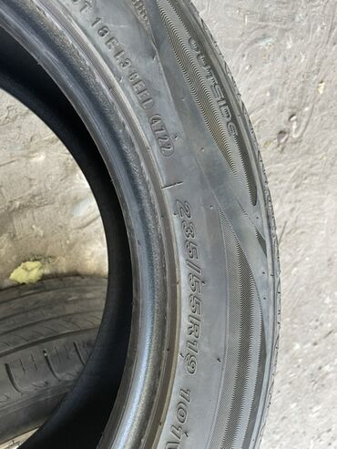 шины 17 размера: Шина для автомобиля с маркировкой 235/55R19 101V. Подходит для