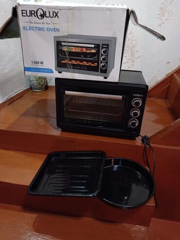 kofe üyüden aparat: Duxovka Eurolux, Elektrik, rəng - Qara, Ayrıca dayanan