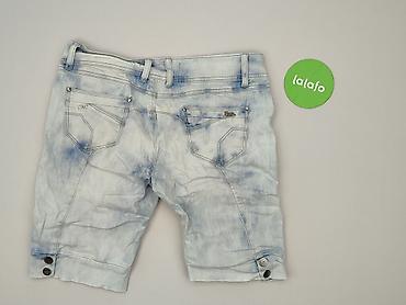 klapki bio: Denim, Szorty damskie, rozmiar L — 3