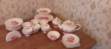 Çay dəstləri və servizlər: Çay dəsti, Keramika, 6 nəfərlik, Türkiyə — 7