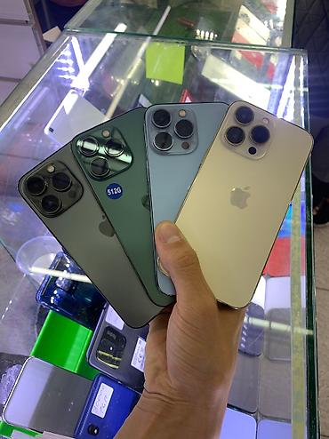 pro max: IPhone 13 Pro, Б/у, 256 ГБ, Зеленый, Защитное стекло, Чехол, Кабель, В рассрочку, 95 % — 4