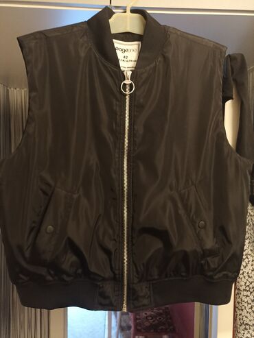 джинцовая куртка: Куртка цвет - Черный