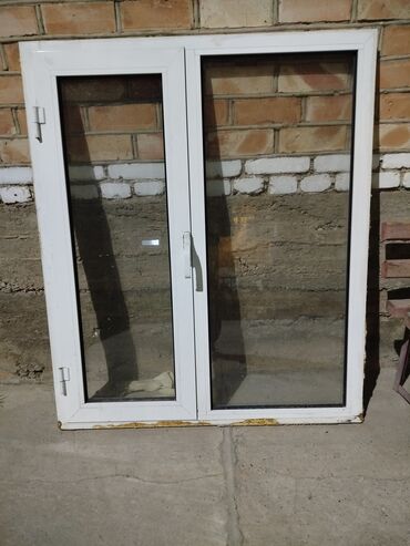Готовые окна: Алюминиевое готовое окно, Другой тип, 140 * 120, Б/у, Без установки