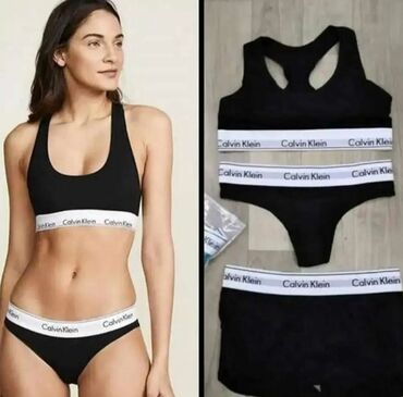 spavacice na raskopcavanje: Calvin klein zenski set 3u1 beli Xl i crni L ***slike smo licno