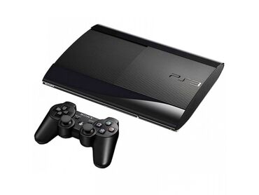 PS3 (Sony PlayStation 3): PS 3 super slim 1Тб прошитый есть 74 игр продаю вместе с телевизором