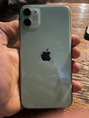 ipad en ucuz: Apple iPhone 11, yaşıl rəng - 6.1" Liquid Retina HD ekran - İkili 12 — 1