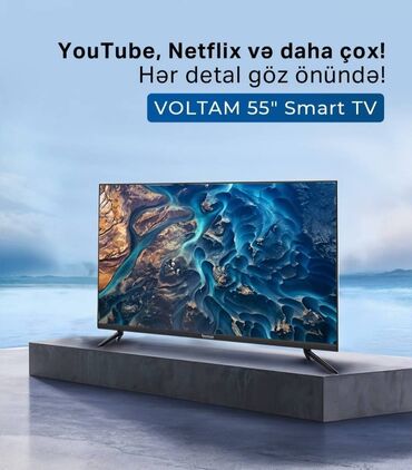 eon smart box: VOLTAM VT-55" TV 55 inch smart TV Resolution:3840x2160 4K Backlight