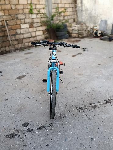 İdman velosipedləri: Torda brendi şəhər/dağ tipli velosiped - Rəng: açıq mavi - Çərçivə — 3