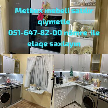 группа мебели: Kuxna mebeli satılır az ıst olunub uzunluq 5m material membrandir