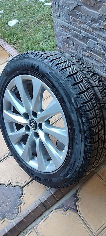 rays volk: Колеса в сборе 215 / 55 / R 17, Зима, Б/у, Комплект, Легковые, Литые, отверстий - 5 — 1