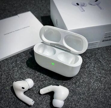 airpods одно ухо: Вакуумдук, Apple, Жаңы, Электр зымсыз (Bluetooth), Классикалык