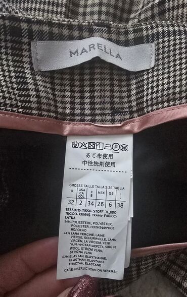 pantalone za motoriste: S (EU 36), High rise, Straight