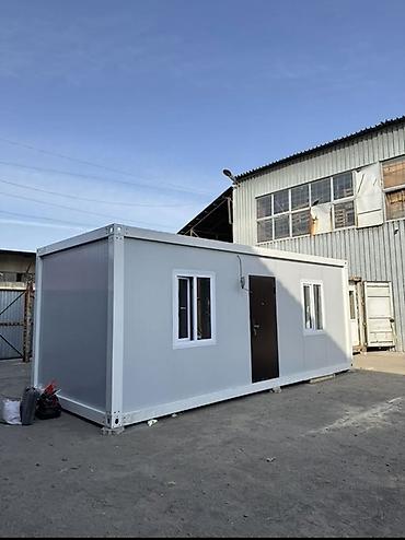 Продажа торговых контейнеров: Модульный контейнерный дом/офис из сэндвич‑панелей. Размеры от : 6/3 — 4
