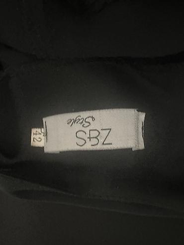 женское платье: Черное платье-комбинация SBZ Style - Цвет: черный - Фасон: прямое — 3