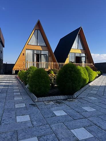 Посуточная аренда квартир: 🏡 A-FRAME ДОМикТЕР ЧОК-ТАЛДА! 🌿 ✨ Жайкы эс алуу үчүн эң сонун жер! 🏖 — 1