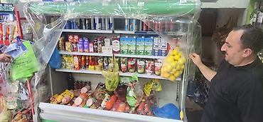 kolbasa soyuducu: Mağaza üçün açıq tip vitrin soyuducu - Tip: Açıq önlü, üfüqi vitrində — 2