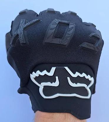 Oprema za bicikliste: FOX MTB/Enduro rukavice – crne, dugačak prst - Lagane i fleksibilne — 10