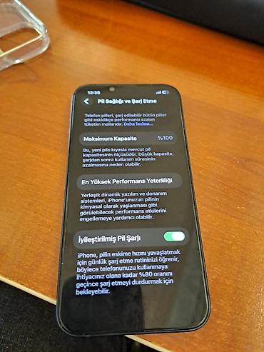 iphone 11 elde: IPhone 13, 128 GB, Qara, Face ID, Simsiz şarj — 3
