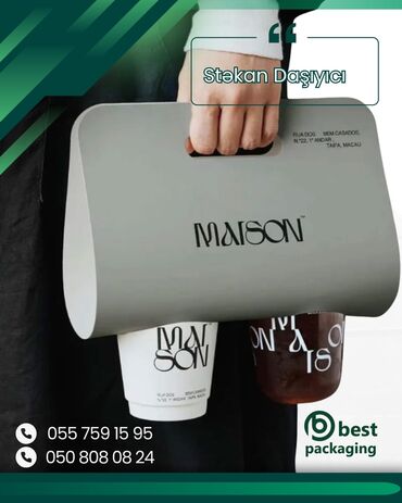 mətbəx həvəngdəstəsi: İki stəkan üçün nəzərdə tutulmuş bu daşıyıcı, içkilərinizi asanlıqla