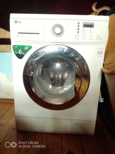 Moskviç: Paltaryuyan maşın LG, 6 kq, Avtomat, Qurutmasız, Kredit yoxdur