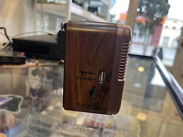 ses dinleyici: NNS NSCOLON RX-6606BT retro üslublu daşınan radio və musiqi dinləyici — 3