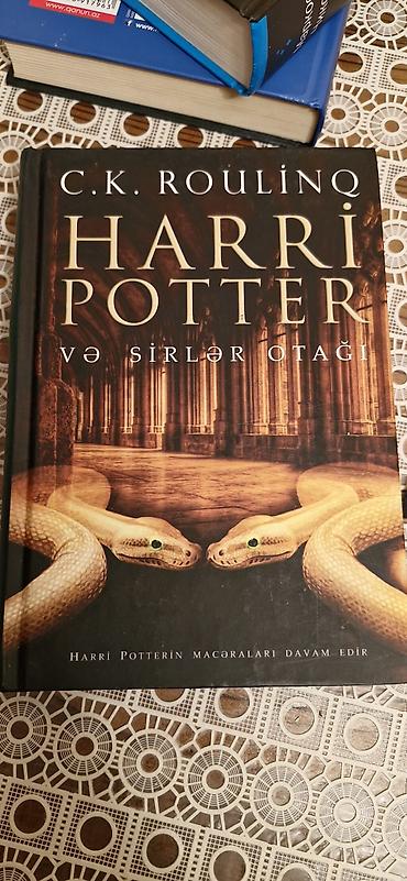 harry potter 1 azerbaycan dilinde: Satışda: Kitablar toplusu 1 ri 7manat 1) C.K. Roulinq – “Harri Potter — 7