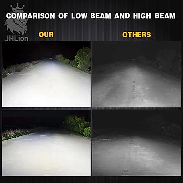 Auto oprema: Bi led far dnevno svetlo + migavac 50w POGODNO ZA SVA VOZILA SA — 4