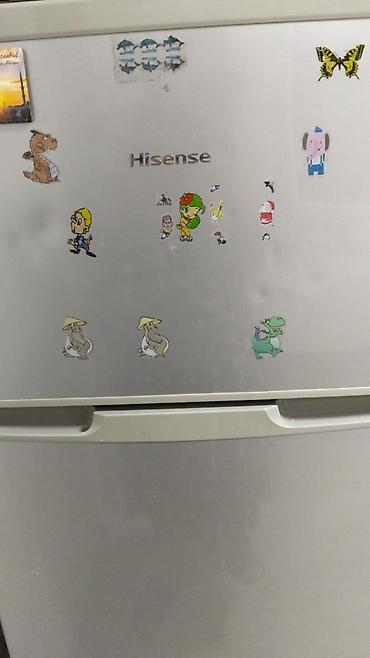 İşlənmiş 2 qapılı Hisense Soyuducu Satılır, rəng - Gümüşü