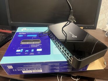 пассивное сетевое оборудование ok net: Продаю коммутатор сетевой TP-LINK TL-SF1024M 24х1000Mb/s