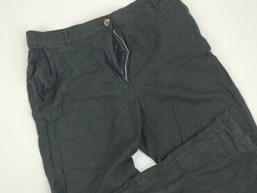 czarne legginsy push up: Trousers, H&M, 3XL (EU 46), condition - Very good