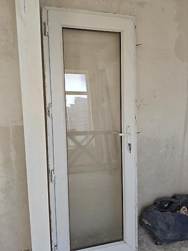 islenmis qapi satiram: Plastik qapı balkon üçün yararlıdır 2×0.8 üst sol tərəfində azca — 3