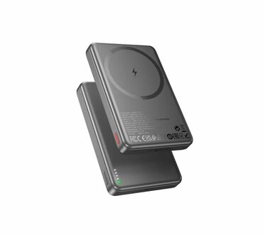Наушники: Внешний аккумулятор Hoco Q26A 10000 mAh Новый стильный металлический