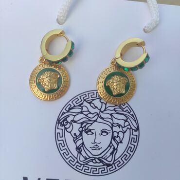 Bijuteriya dəstləri: Versace sırqa qolbaq dəsti orginal qutusu ilə — 3