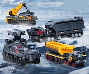 домики для девочек: ✨🚛 Новый набор техники для юных инженеров 4 в 1 ! От SEMBO из к/ф "The
