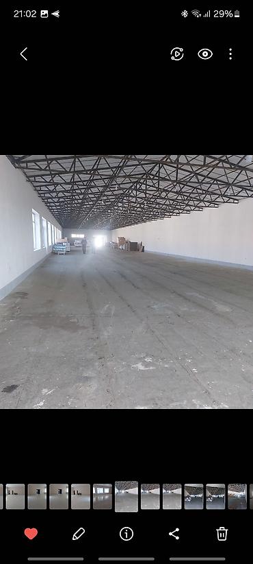 hasa: Anbar sahəsi icarəyə verilir. Xüsusiyyətlər: - Geniş giriş qapıları — 7