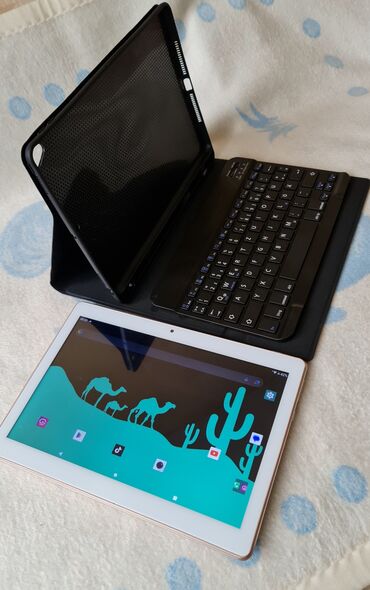 Tableti: Tanlet sa 2 sim karticebi blutut tastaturo I maskom kao nov nema mane — 1