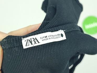 rabarbar bluzki: Zara, Top damski, rozmiar M — 5