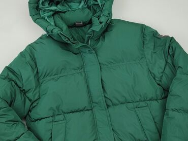 zielona cekinowa sukienki: Down jacket, L (EU 40), condition - Very good