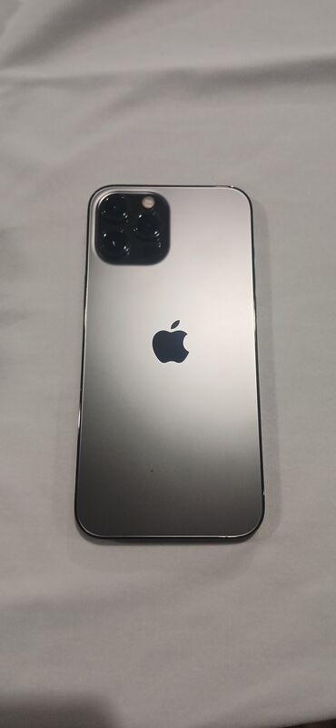 Apple iPhone: IPhone 12 Pro Max, 128 GB, Graphite, Face ID