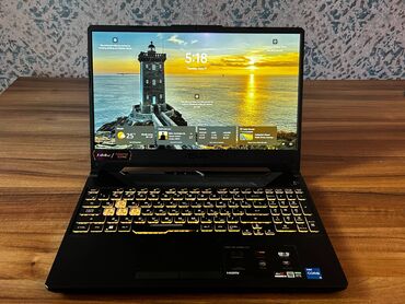 klaviatura notebook: ASUS TUF Gaming, 15.6 ", Intel Core i5, 512 GB