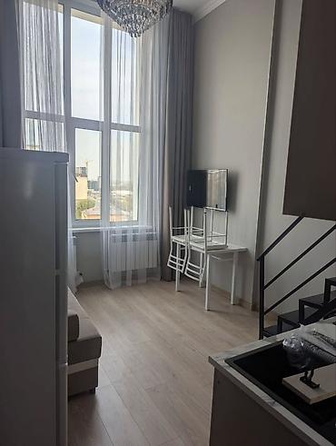 sky: 1 комната, 28 м², Аламедин-1 мкр Элитка, 9 этаж, Свежий ремонт — 5