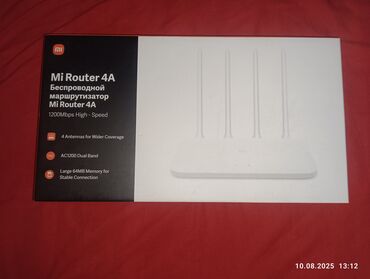 wifi modemleri: Xiaomi markasi 1200mbps sürət 4antenalı yeni vəziyətdədi