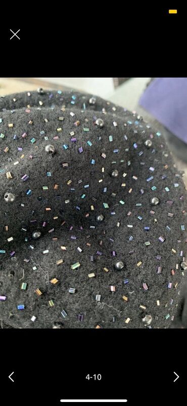 Baş geyimləri: 5-10 azn Qadınlar üçün şapka dəsti - Model 1: Açıq boz rəngli, yumşaq — 4