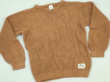 żółty sweterek rozpinany: Sweater, Little kids, 7 years, 116-122 cm, condition - Good
