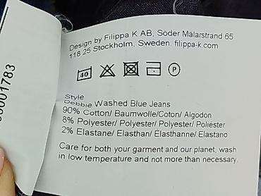 hand work denim: Filippa K., Jeansy damskie, rozmiar M — 6