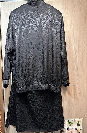 двойка спартивка: Костюм с юбкой, Модель юбки: Прямая, Макси, Made in KG, XS, S, M — 3
